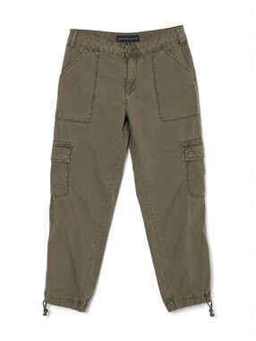 Sanctuary Olive Cargo Jogger Pants Women's Size M Cotton Utility Military Casual